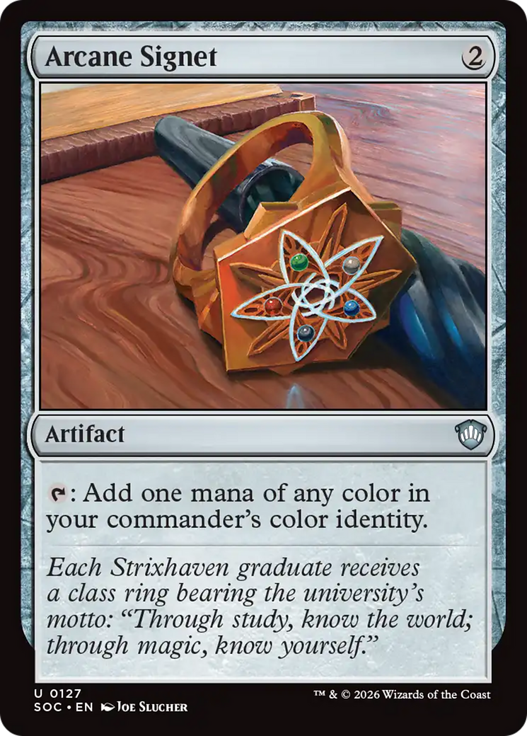 Arcane Signet [Secrets of Strixhaven Commander] | Total Play