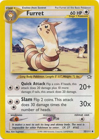 Furret (35/111) [Neo Genesis Unlimited] | Total Play