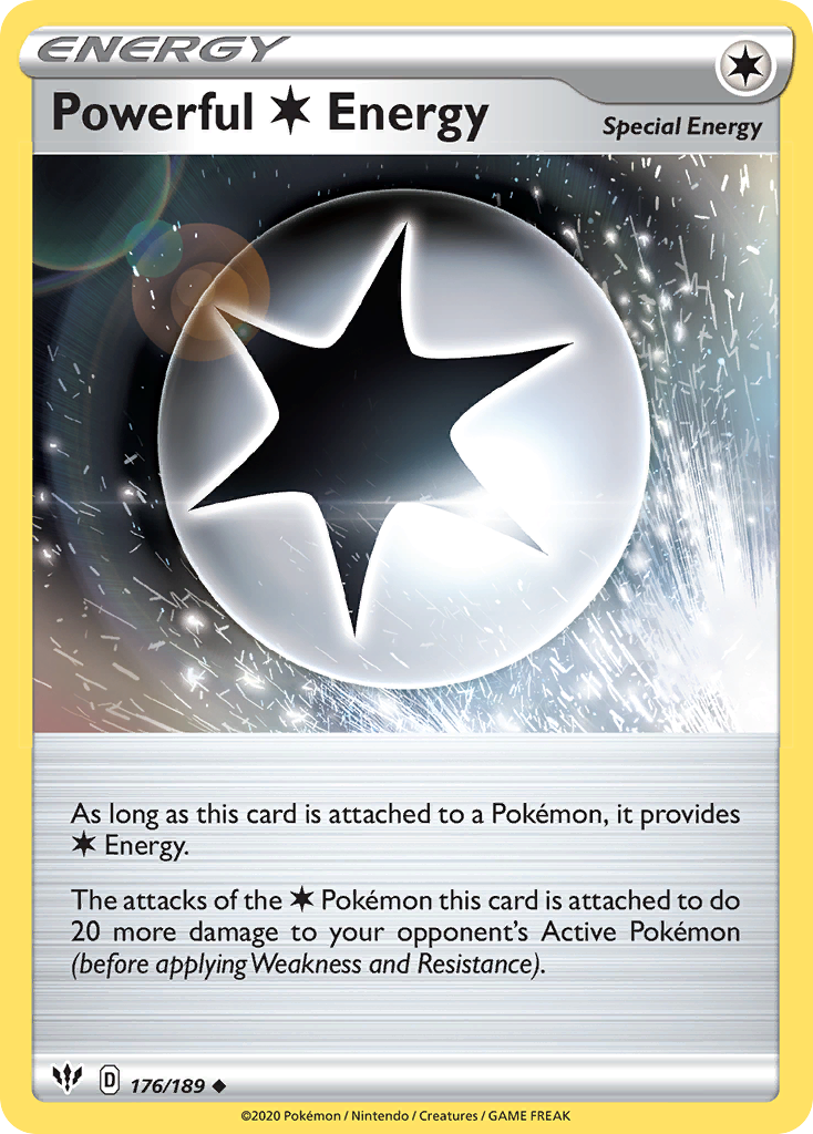 Powerful Colorless Energy (176/189) [Sword & Shield: Darkness Ablaze] | Total Play
