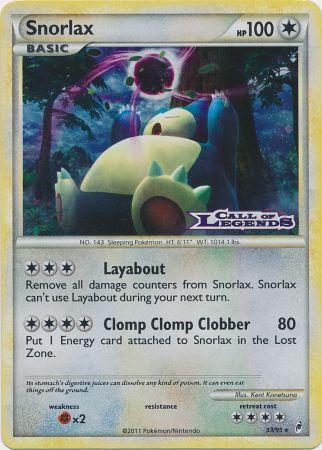 Snorlax (33/95) (Prerelease Promo) [Nintendo: Black Star Promos] | Total Play