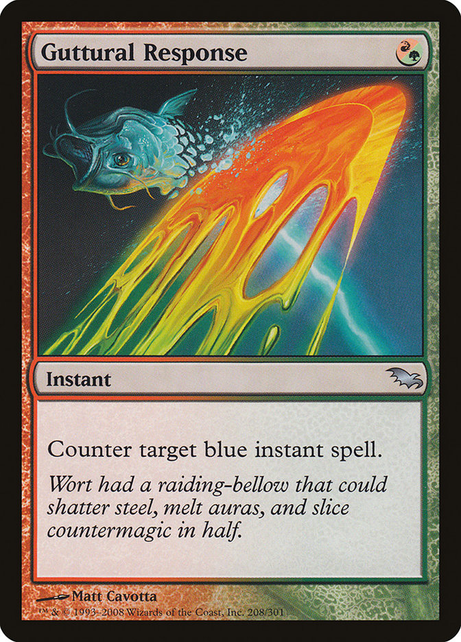 Guttural Response [Shadowmoor] | Total Play