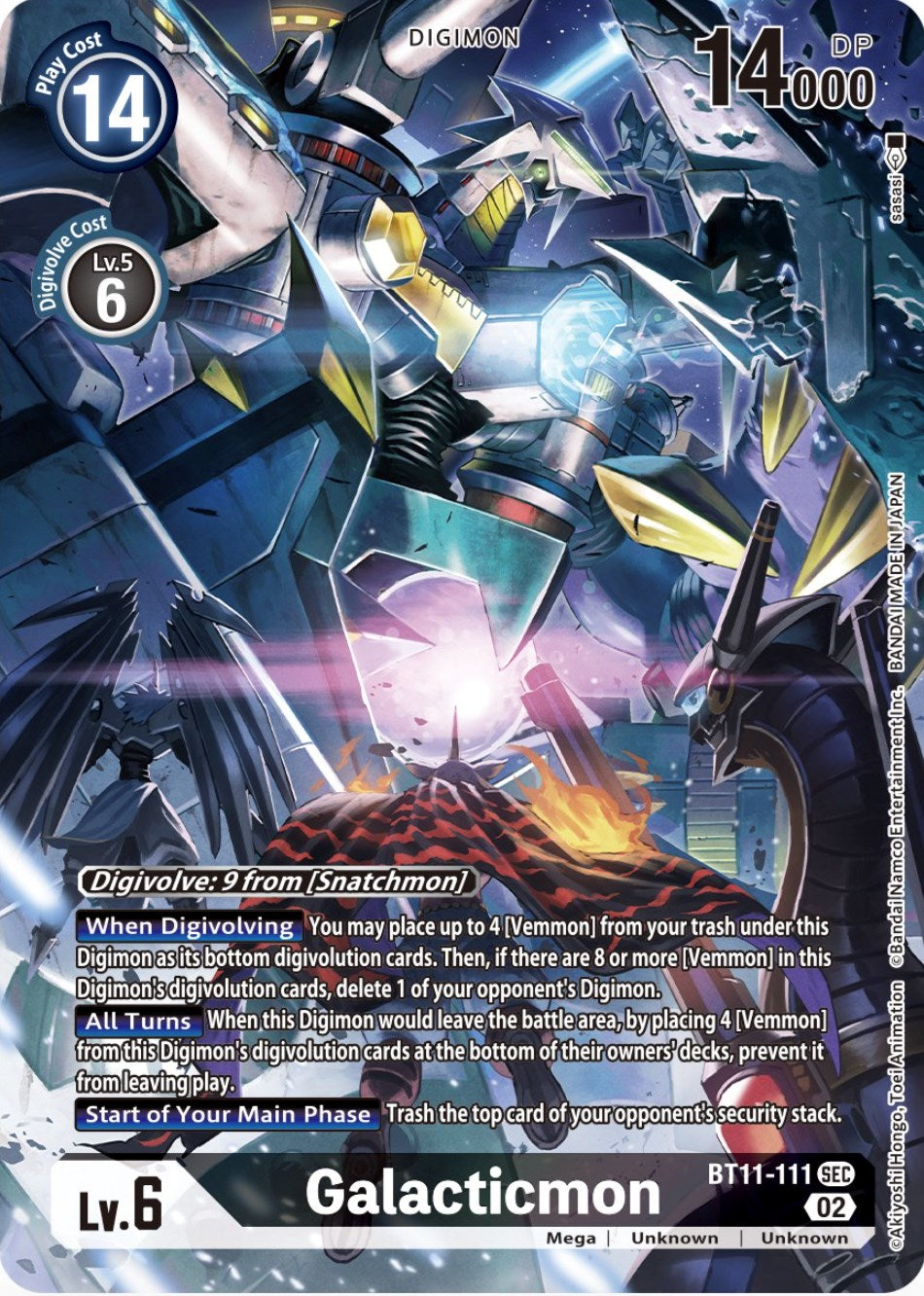 Galacticmon [BT11-111] (Alternate Art) [Dimensional Phase] | Total Play