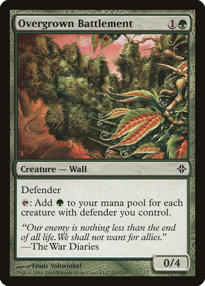 Overgrown Battlement [Rise of the Eldrazi] | Total Play