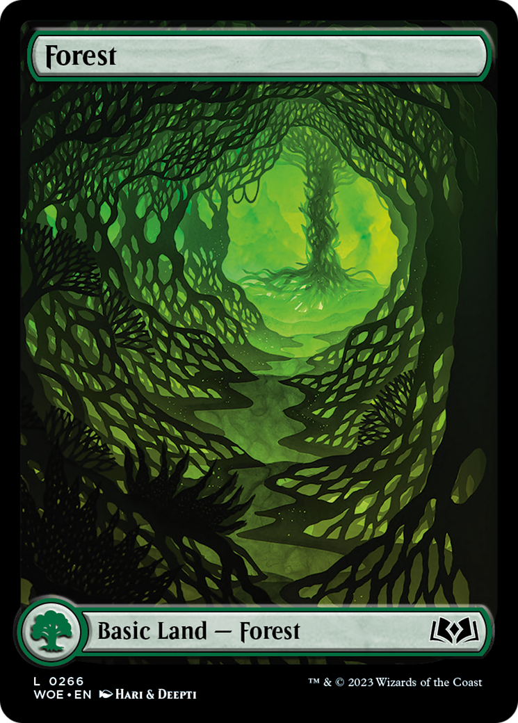 Forest (266) (Full-Art) [Wilds of Eldraine] | Total Play