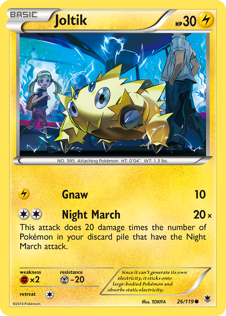 Joltik (26/119) [XY: Phantom Forces] | Total Play