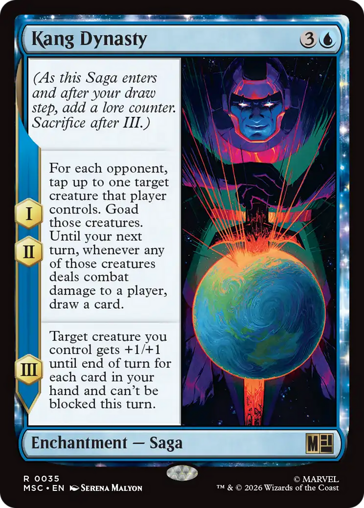 Kang Dynasty (Surge Foil) [Marvel Super Heroes Commander] | Total Play