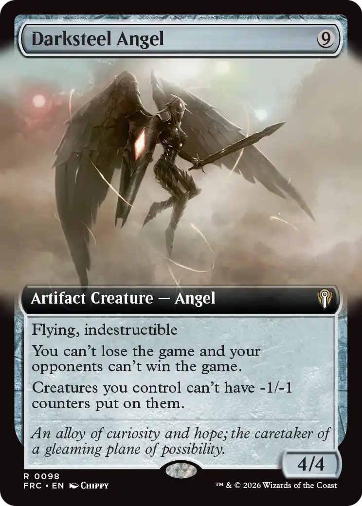 Darksteel Angel (Extended Art) [Star Trek Commander] | Total Play