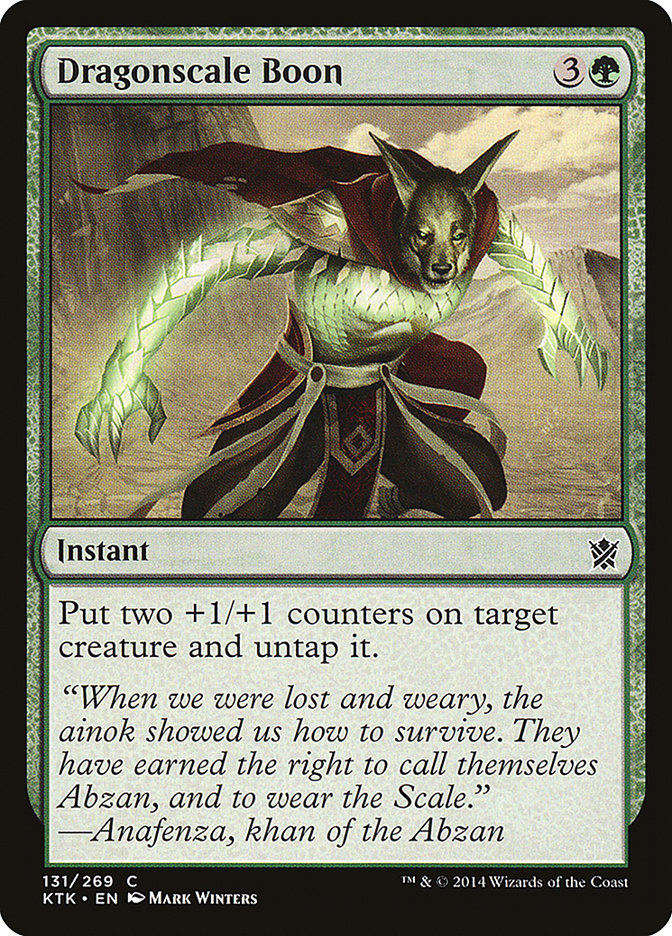 Dragonscale Boon [Khans of Tarkir] | Total Play