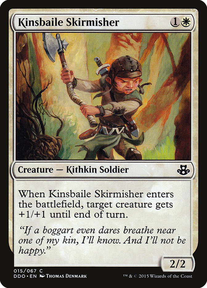 Kinsbaile Skirmisher [Duel Decks: Elspeth vs. Kiora] | Total Play