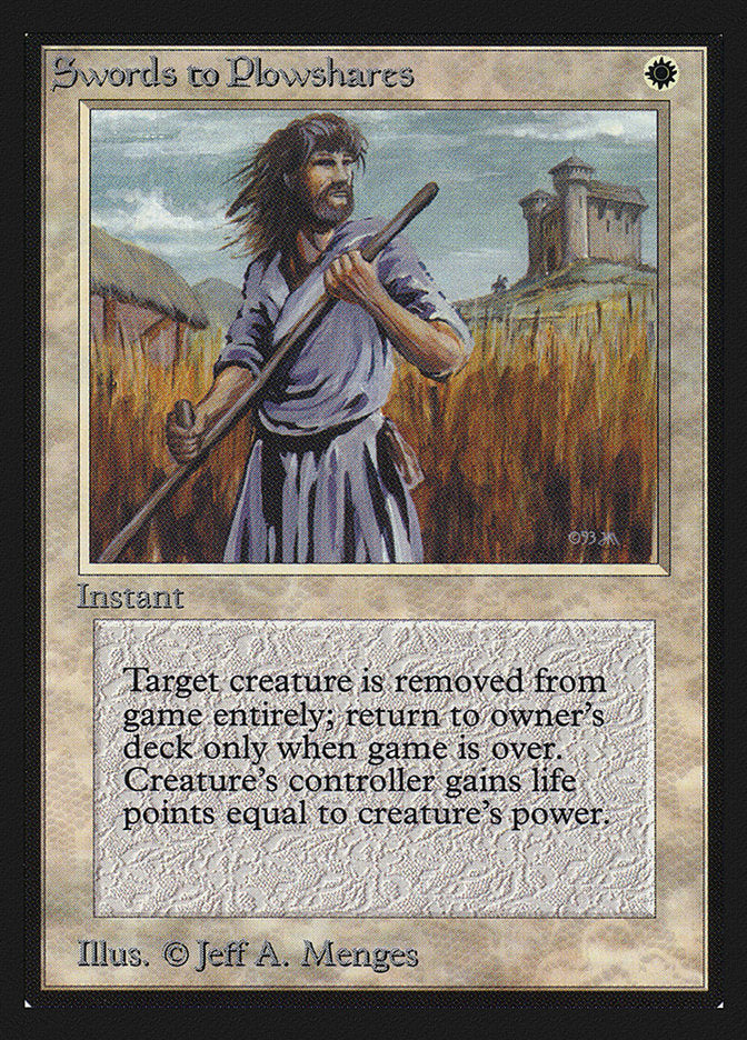 Swords to Plowshares [International Collectors' Edition] | Total Play