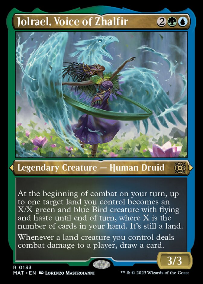 Jolrael, Voice of Zhalfir (Foil Etched) [March of the Machine: The Aftermath] | Total Play