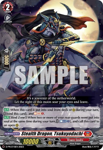 Stealth Dragon, Tsukuyodachi (D-PR/210EN) [D Promo Cards] | Total Play