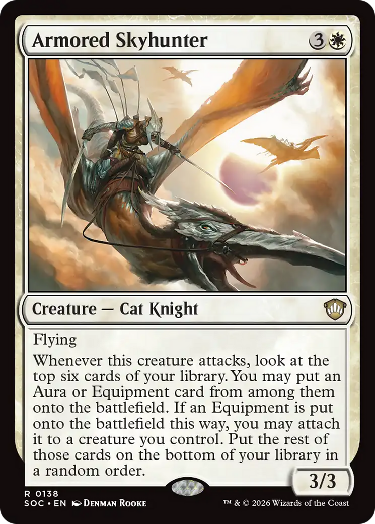Armored Skyhunter [Secrets of Strixhaven Commander] | Total Play