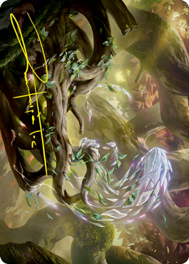 Emergent Sequence Art Card (Gold-Stamped Signature) [Strixhaven: School of Mages Art Series] | Total Play