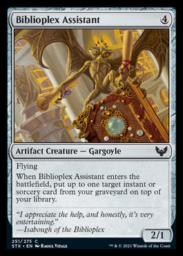 Biblioplex Assistant [Strixhaven: School of Mages] | Total Play