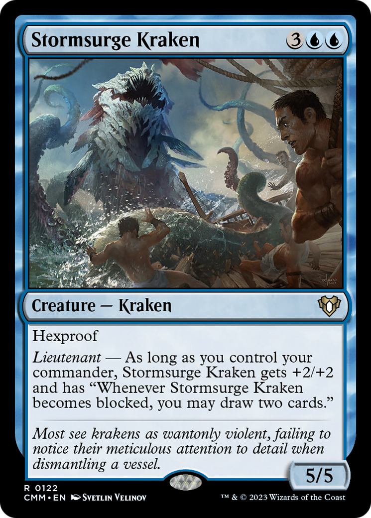 Stormsurge Kraken [Commander Masters] | Total Play