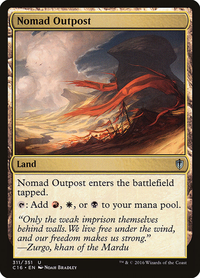Nomad Outpost [Commander 2016] | Total Play