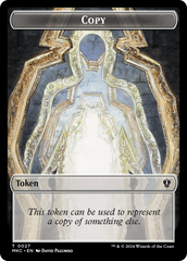 Copy // Zombie Double-Sided Token [Murders at Karlov Manor Commander Tokens] | Total Play