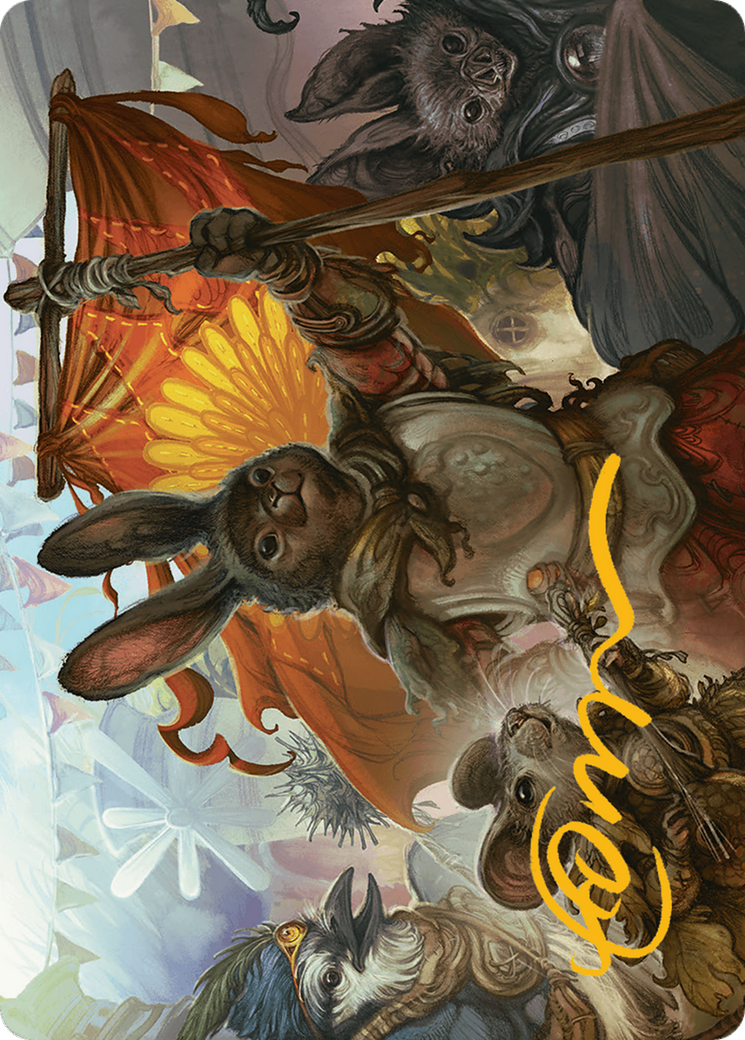 Valley Questcaller 2 Art Card (Gold-Stamped Signature) [Bloomburrow Art Series] | Total Play