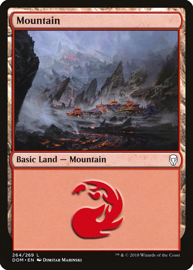 Mountain (264) [Dominaria] | Total Play