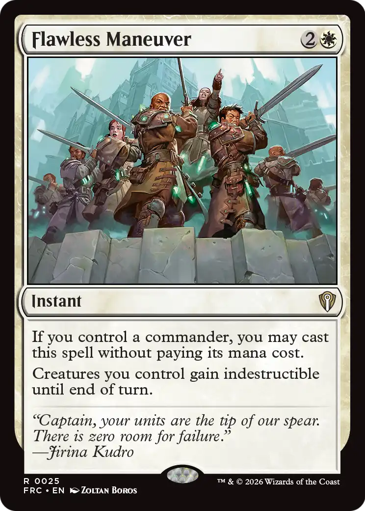 Flawless Maneuver [Reality Fracture Commander] | Total Play