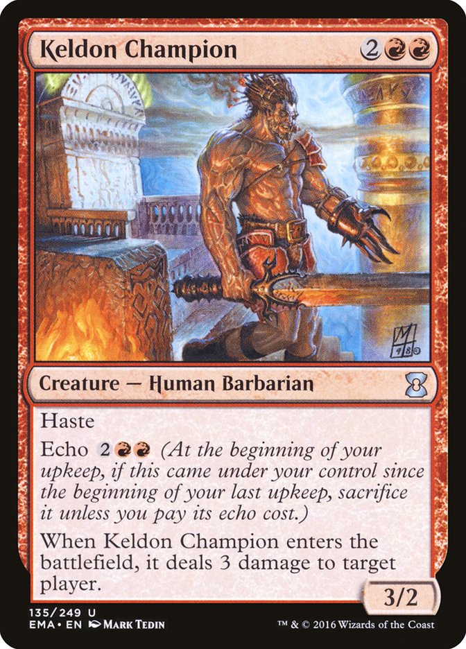 Keldon Champion [Eternal Masters] | Total Play