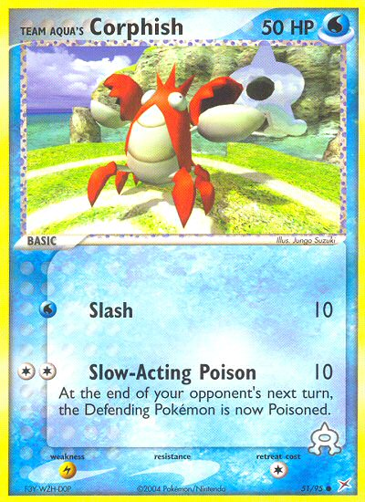 Team Aqua's Corphish (51/95) [EX: Team Magma vs Team Aqua] | Total Play