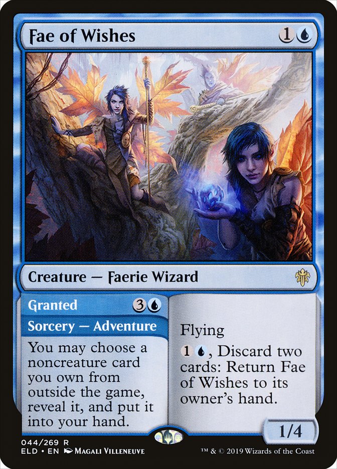 Fae of Wishes // Granted [Throne of Eldraine] | Total Play