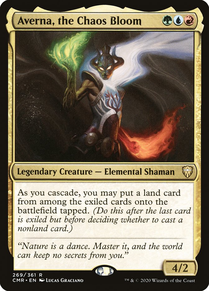 Averna, the Chaos Bloom [Commander Legends] | Total Play
