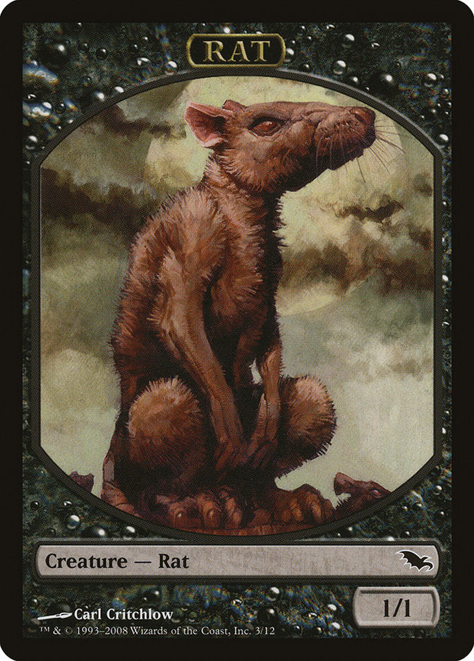 Rat Token [Shadowmoor Tokens] | Total Play