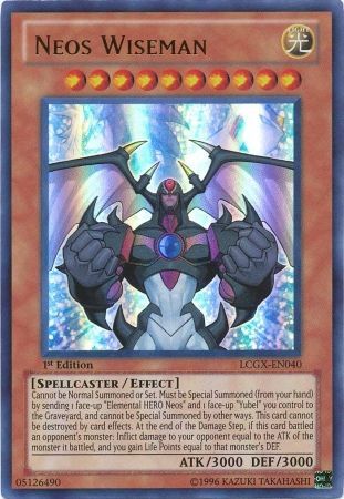 Neos Wiseman [LCGX-EN040] Ultra Rare | Total Play