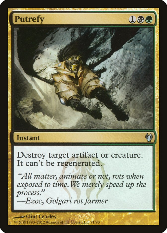 Putrefy [Duel Decks: Izzet vs. Golgari] | Total Play
