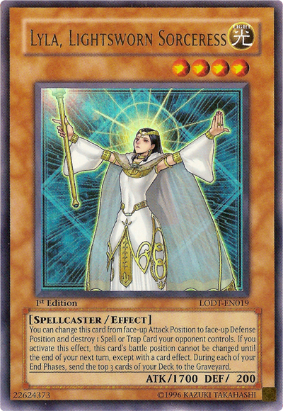 Lyla, Lightsworn Sorceress [LODT-EN019] Ultra Rare | Total Play