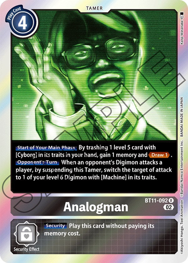 Analogman [BT11-092] [Dimensional Phase] | Total Play