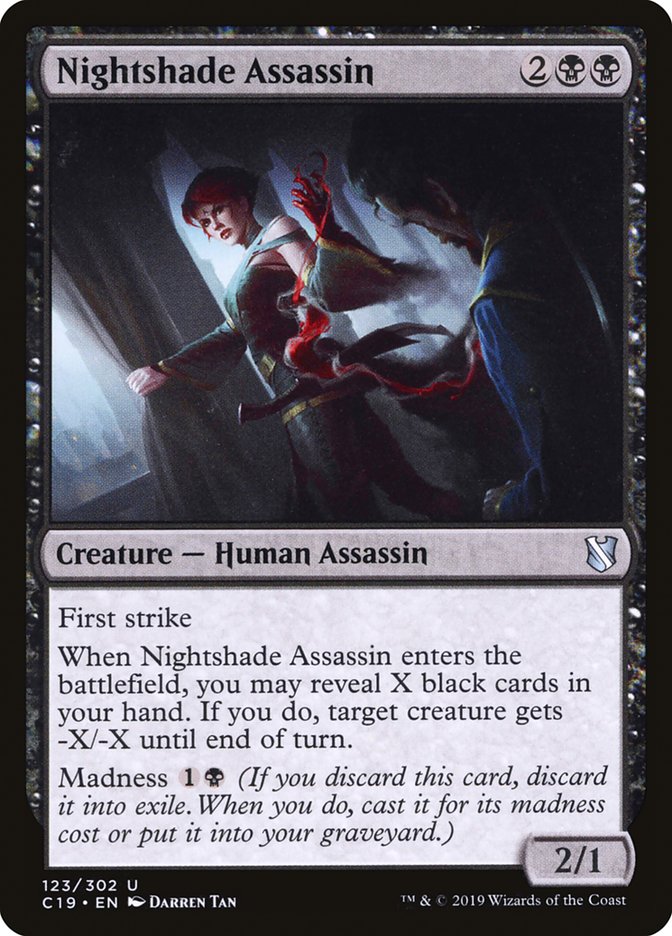 Nightshade Assassin [Commander 2019] | Total Play