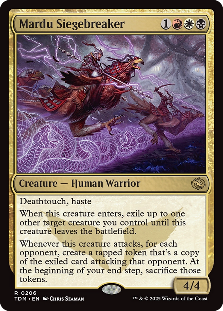 Mardu Siegebreaker [Tarkir: Dragonstorm] | Total Play