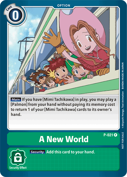 A New World [P-021] [Promotional Cards] | Total Play