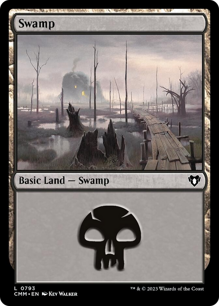 Swamp (793) [Commander Masters] | Total Play