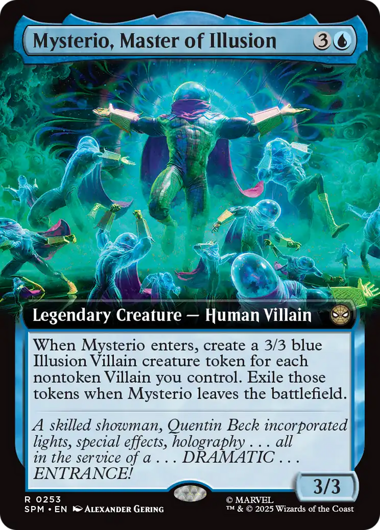Mysterio, Master of Illusion (Extended Card) [Marvel's Spider-Man] | Total Play