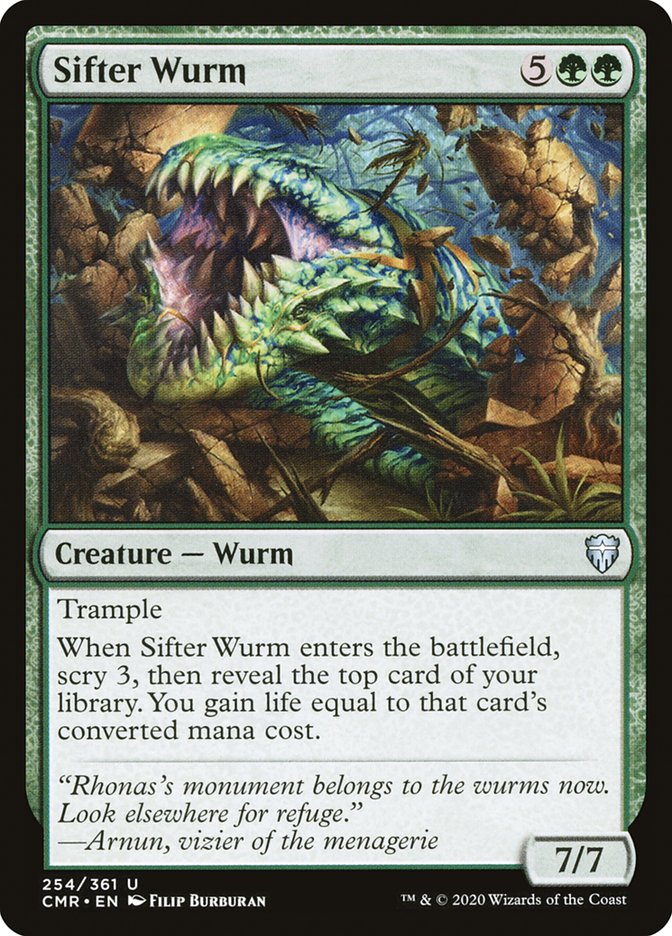 Sifter Wurm [Commander Legends] | Total Play