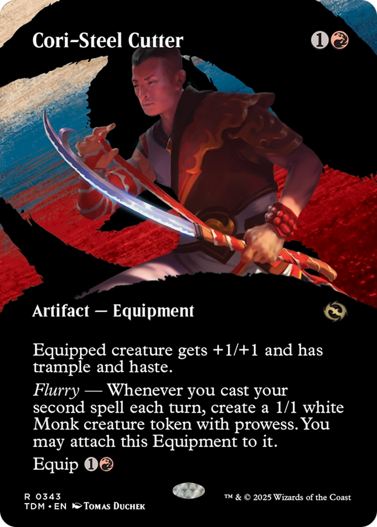 Cori-Steel Cutter (Borderless) [Tarkir: Dragonstorm] | Total Play