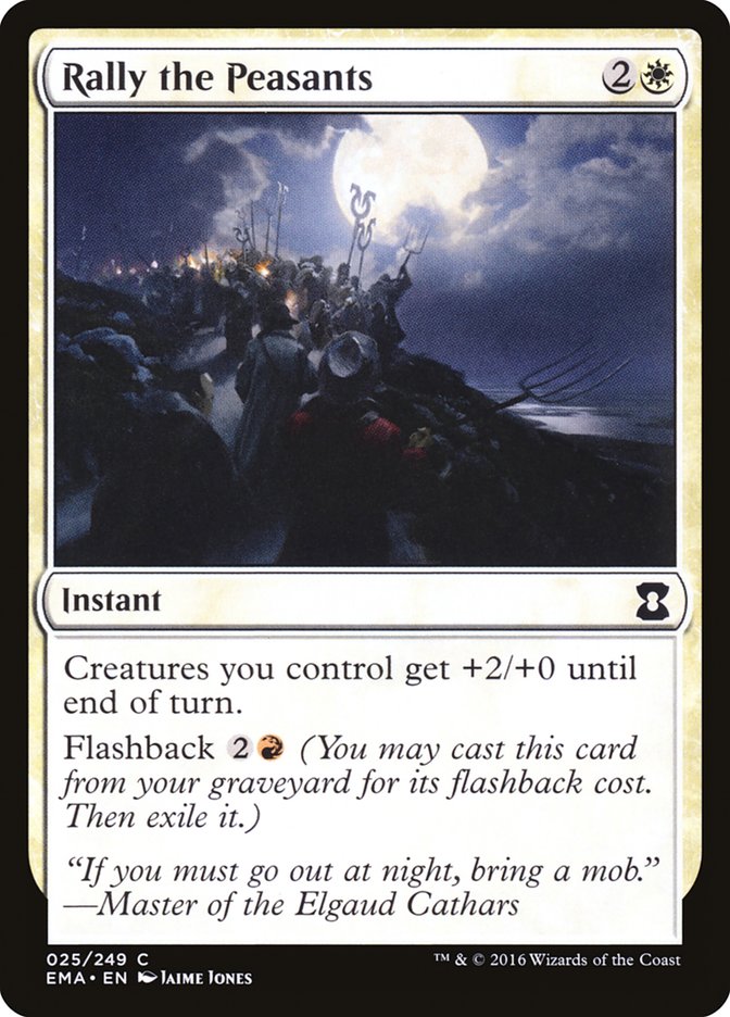 Rally the Peasants [Eternal Masters] | Total Play