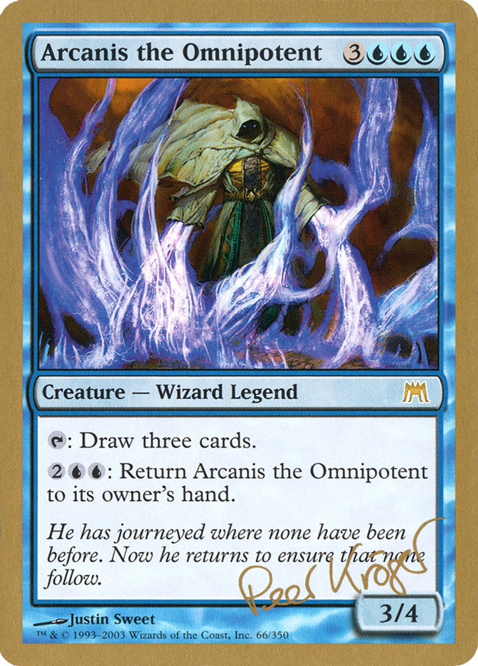 Arcanis the Omnipotent (Peer Kroger) [World Championship Decks 2003] | Total Play