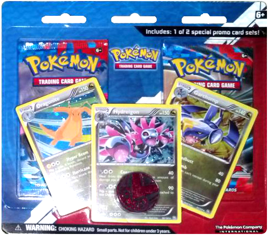 XY - 2-Pack Blister (Dragon Trio) | Total Play