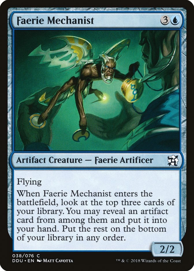Faerie Mechanist [Duel Decks: Elves vs. Inventors] | Total Play