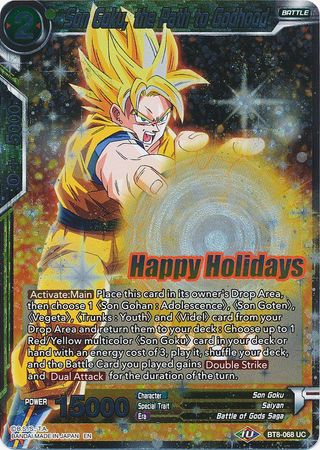 Son Goku, the Path to Godhood (Gift Box 2019) (BT8-068) [Promotion Cards] | Total Play