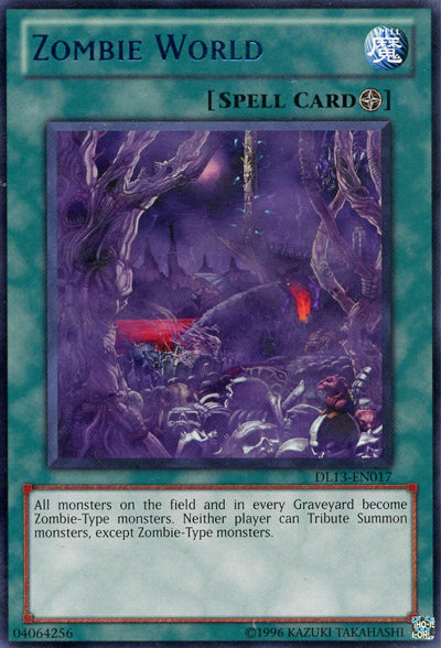 Zombie World (Purple) [DL13-EN017] Rare | Total Play