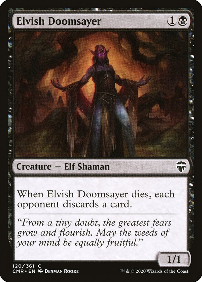 Elvish Doomsayer [Commander Legends] | Total Play