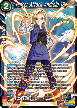 Pincer Attack Android 18 (P-297) [Tournament Promotion Cards] | Total Play