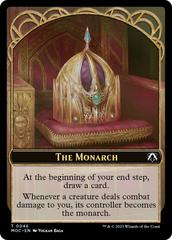 The Monarch // Shapeshifter Double-Sided Token [March of the Machine Commander Tokens] | Total Play